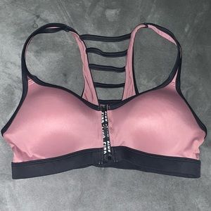 PINK ultimate push up, Zips up in front. Barely worn